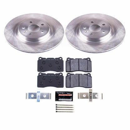 PowerStop Power Stop 12-16 Tesla Model S Front Track Day Brake Kit TDBK6798