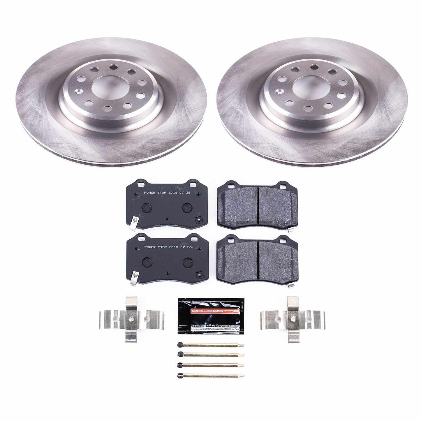 PowerStop Power Stop 12-16 Tesla Model S Rear Track Day Brake Kit TDBK6799