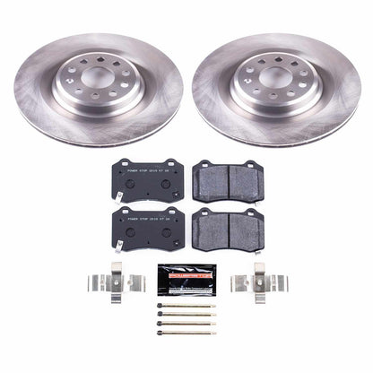 PowerStop Power Stop 12-16 Tesla Model S Rear Track Day Brake Kit TDBK6799