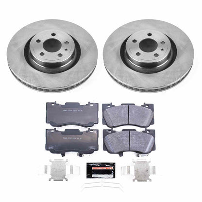 PowerStop Power Stop 15-19 Ford Mustang Front Track Day Brake Kit TDBK6806