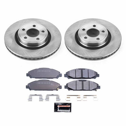 PowerStop Power Stop 15-19 Ford Mustang Front Track Day Brake Kit TDBK6809