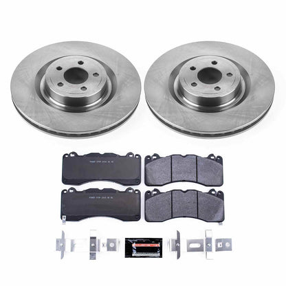 PowerStop Power Stop 15-19 Ford Mustang Front Track Day Brake Kit TDBK6811