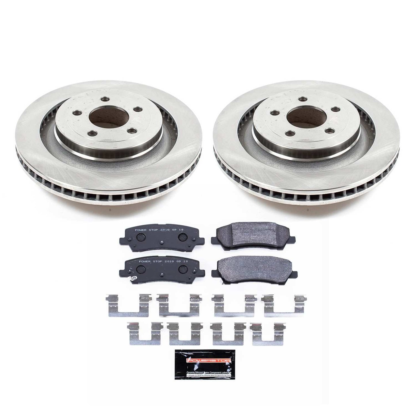 PowerStop Power Stop 15-19 Ford Mustang Rear Track Day Brake Kit TDBK6812
