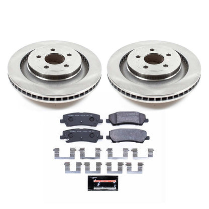 PowerStop Power Stop 15-19 Ford Mustang Rear Track Day Brake Kit TDBK6812