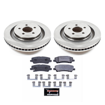 PowerStop Power Stop 15-19 Ford Mustang Rear Track Day Brake Kit TDBK6812