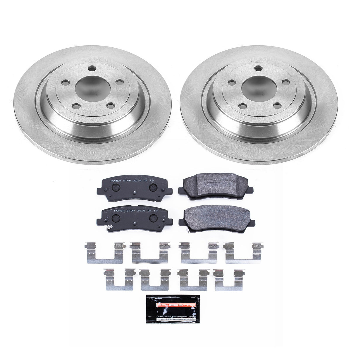 PowerStop Power Stop 15-19 Ford Mustang Rear Track Day Brake Kit TDBK6813