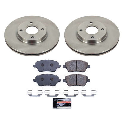 PowerStop Power Stop 14-19 Ford Fiesta Front Track Day Brake Kit TDBK6818