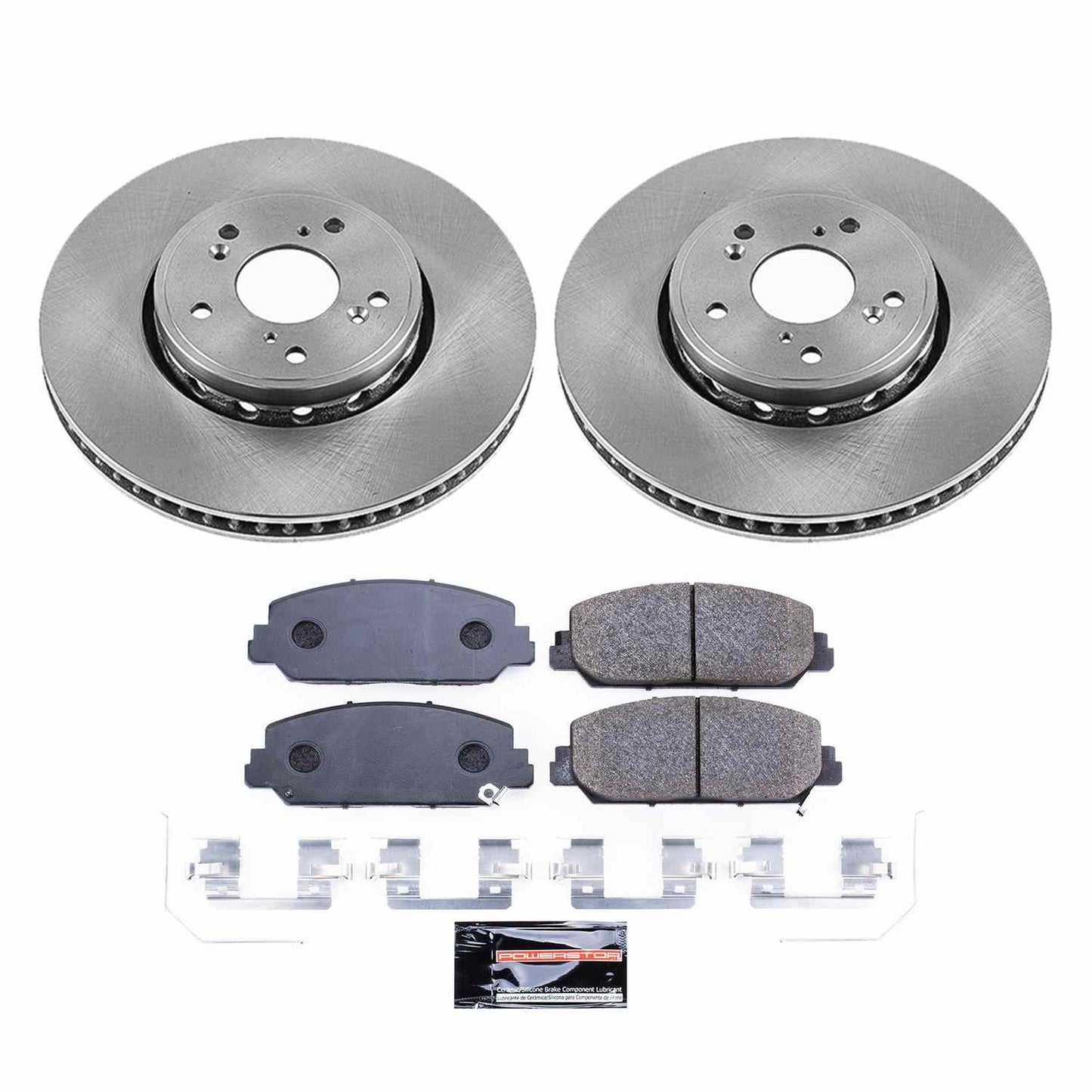 PowerStop Power Stop 2016 Acura ILX Front Track Day Brake Kit TDBK6940