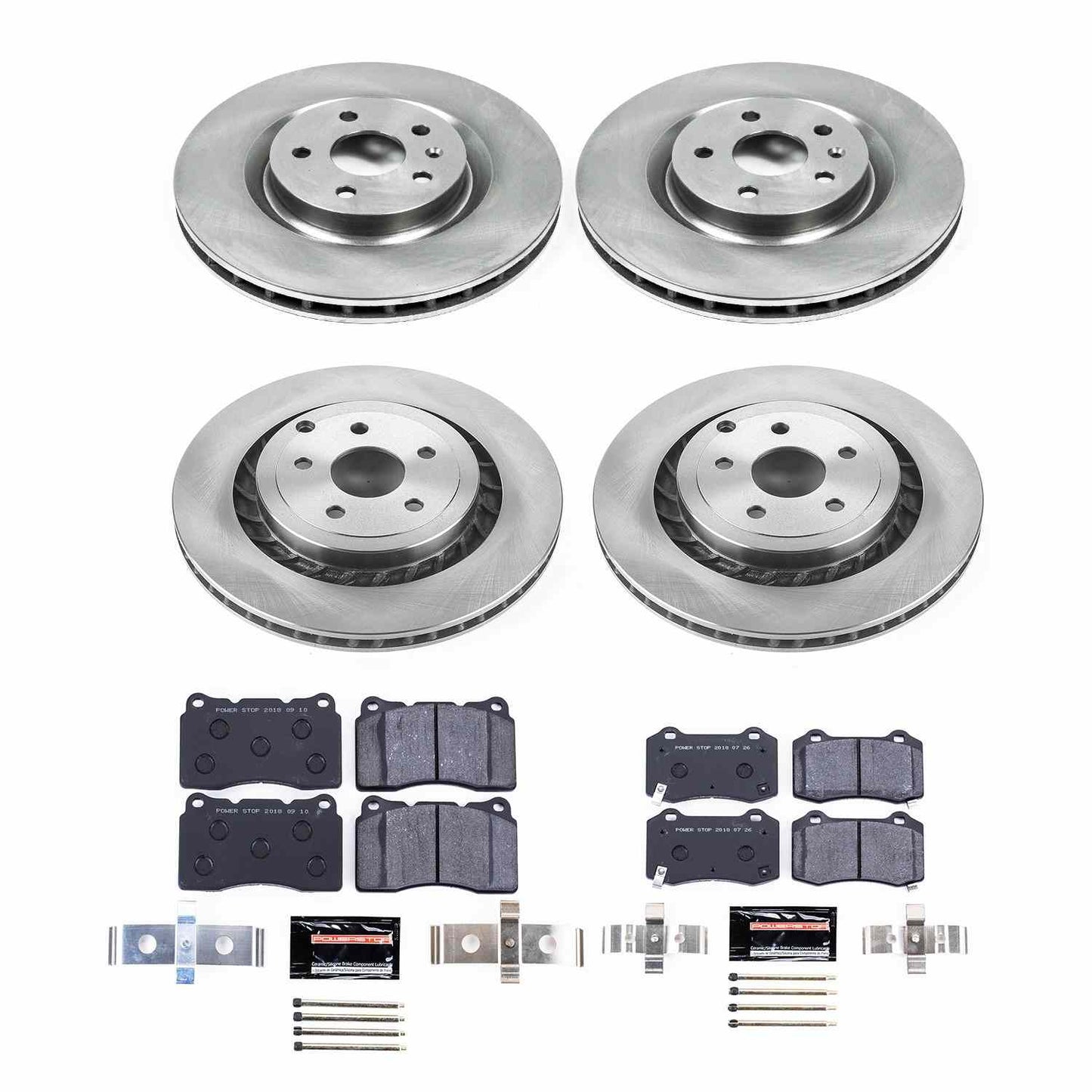 PowerStop Power Stop 15-17 Chevrolet SS Front & Rear Track Day Brake Kit TDBK7006