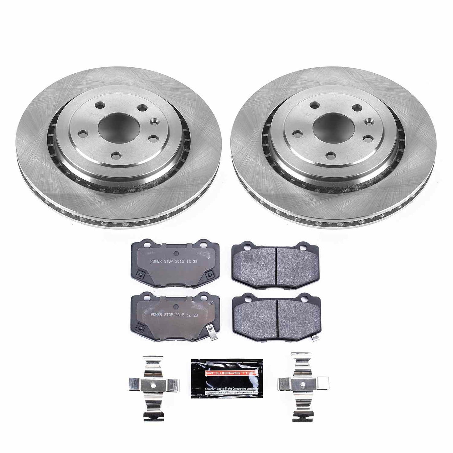 PowerStop Power Stop 16-18 Cadillac ATS Rear Track Day Brake Kit TDBK7045
