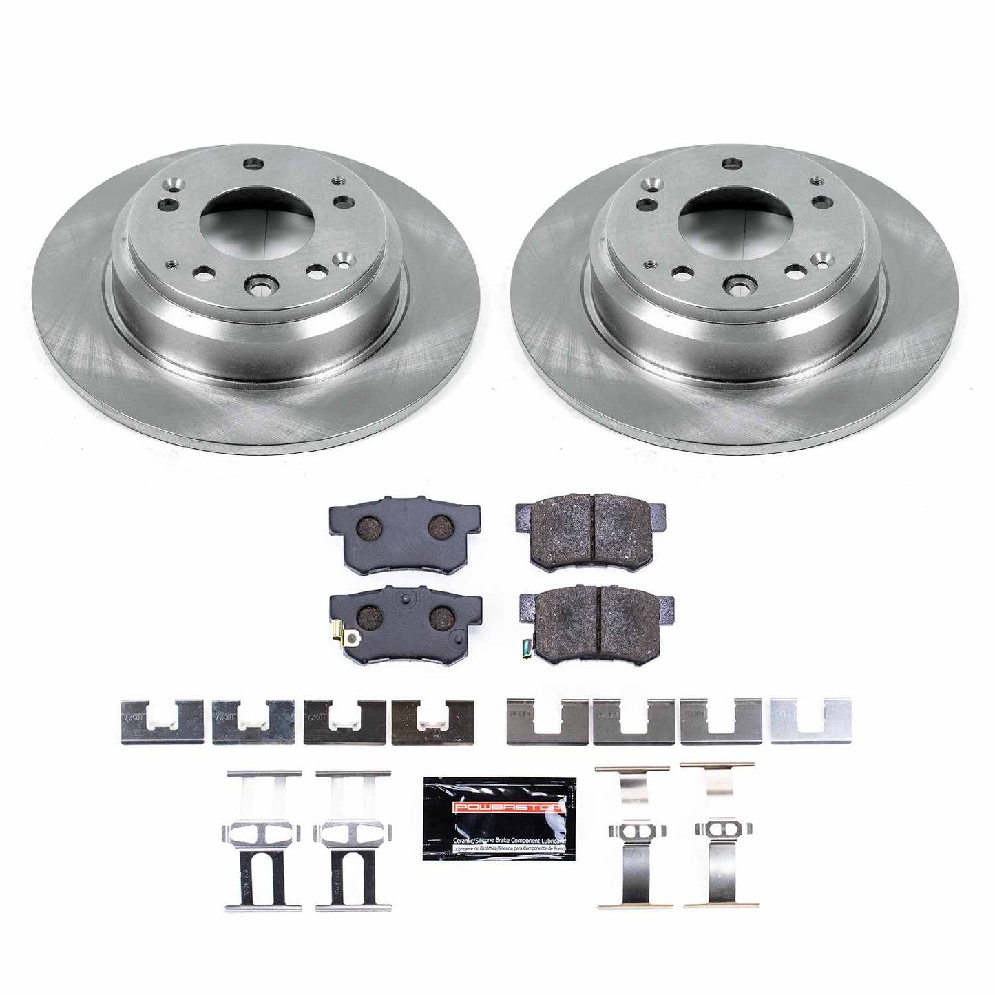 PowerStop Power Stop 96-98 Acura RL Rear Track Day Brake Kit TDBK709