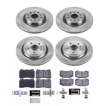 PowerStop Power Stop 16-19 Chevrolet Camaro Front & Rear Track Day Brake Kit TDBK7226