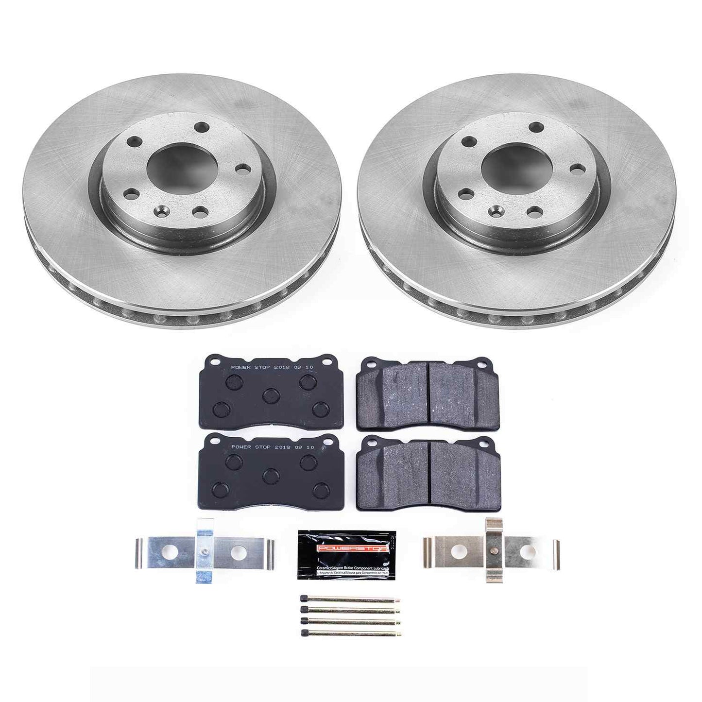 PowerStop Power Stop 15-19 Chevrolet Corvette Front Track Day Brake Kit TDBK7290