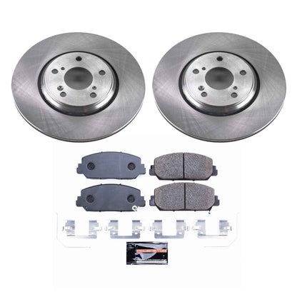 PowerStop Power Stop 17-18 Acura ILX Front Track Day Brake Kit TDBK7347