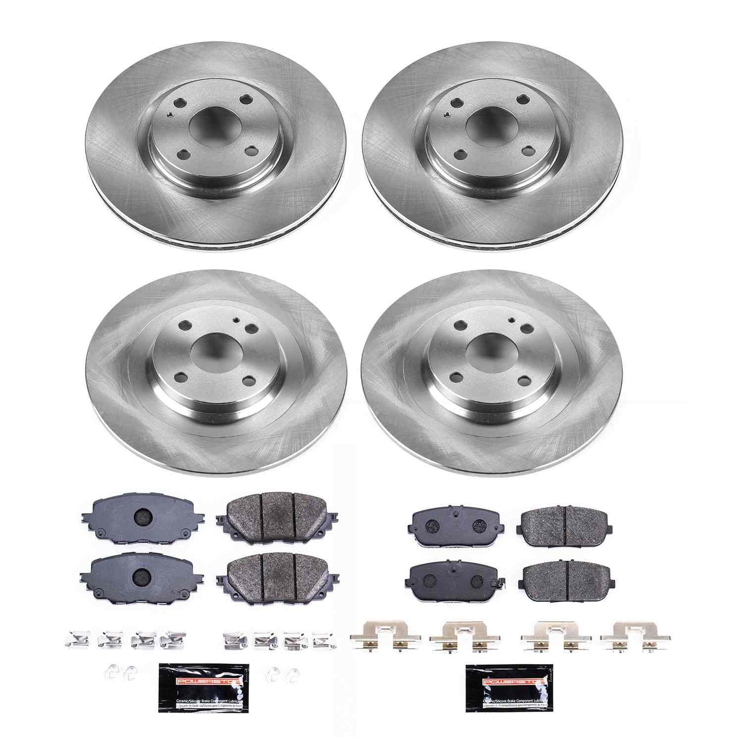 PowerStop Power Stop 17-19 Fiat 124 Spider Front & Rear Track Day Brake Kit TDBK7359