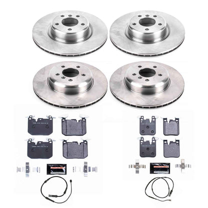 PowerStop Power Stop 16-18 BMW 320i xDrive Front & Rear Track Day Brake Kit TDBK7547