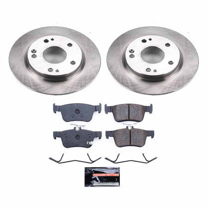 PowerStop Power Stop 16-19 Honda Civic Rear Track Day Brake Kit TDBK7725