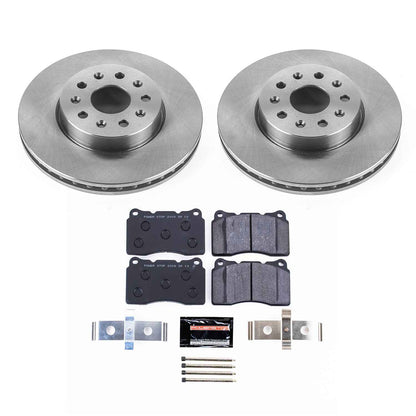 PowerStop Power Stop 16-18 Cadillac CT6 Front Track Day Brake Kit TDBK7882
