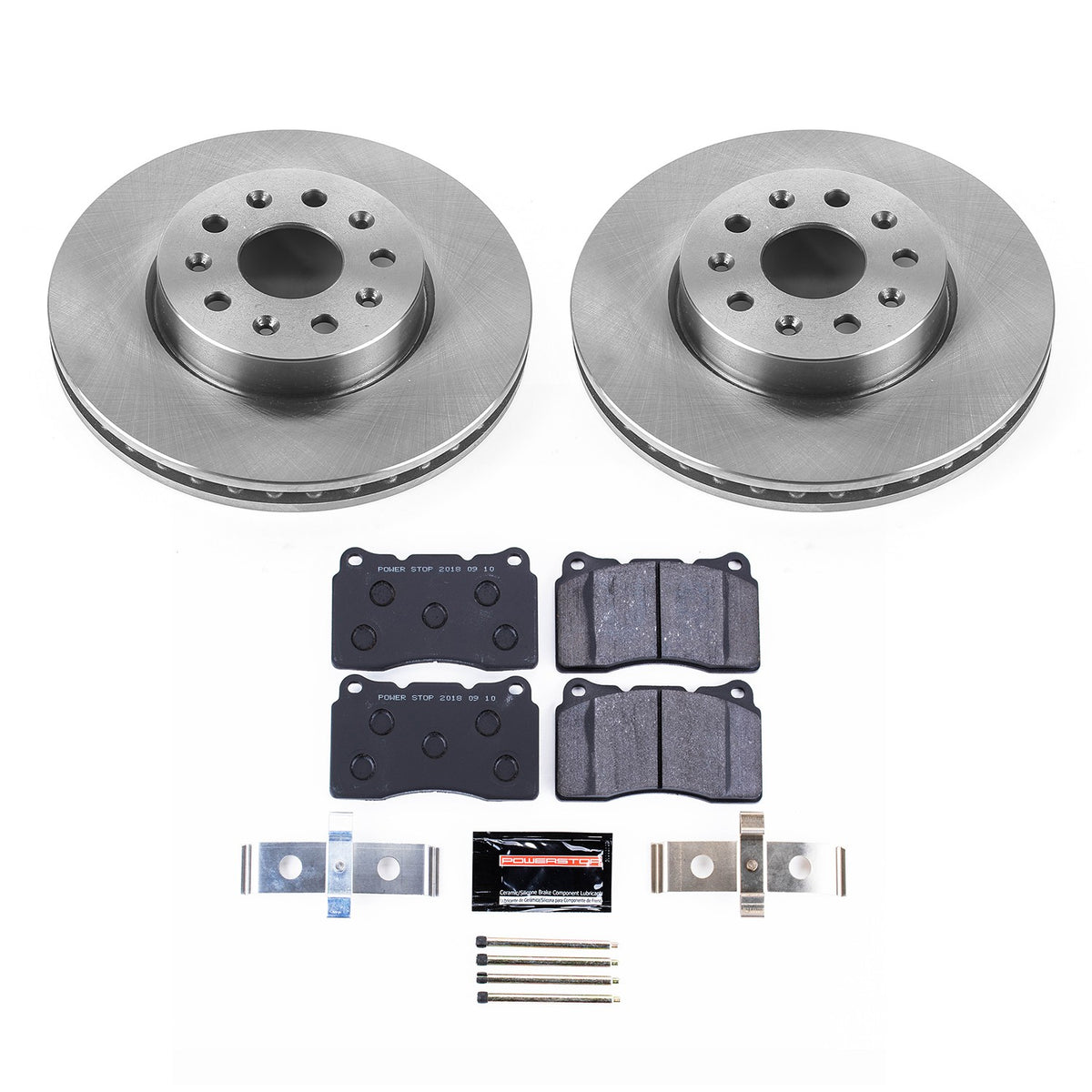 PowerStop Power Stop 16-18 Cadillac CT6 Front Track Day Brake Kit TDBK7882