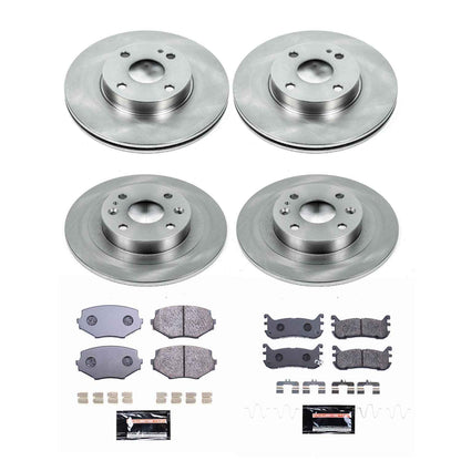 PowerStop Power Stop 94-97 Mazda Miata Front & Rear Track Day Brake Kit TDBK794