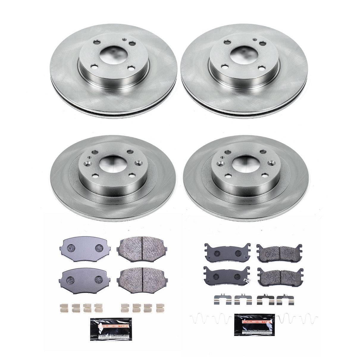 PowerStop Power Stop 94-97 Mazda Miata Front & Rear Track Day Brake Kit TDBK794