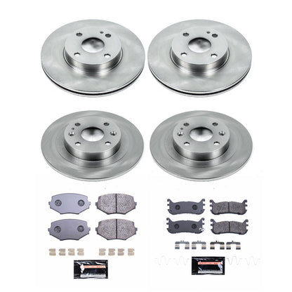 PowerStop Power Stop 94-97 Mazda Miata Front & Rear Track Day Brake Kit TDBK794