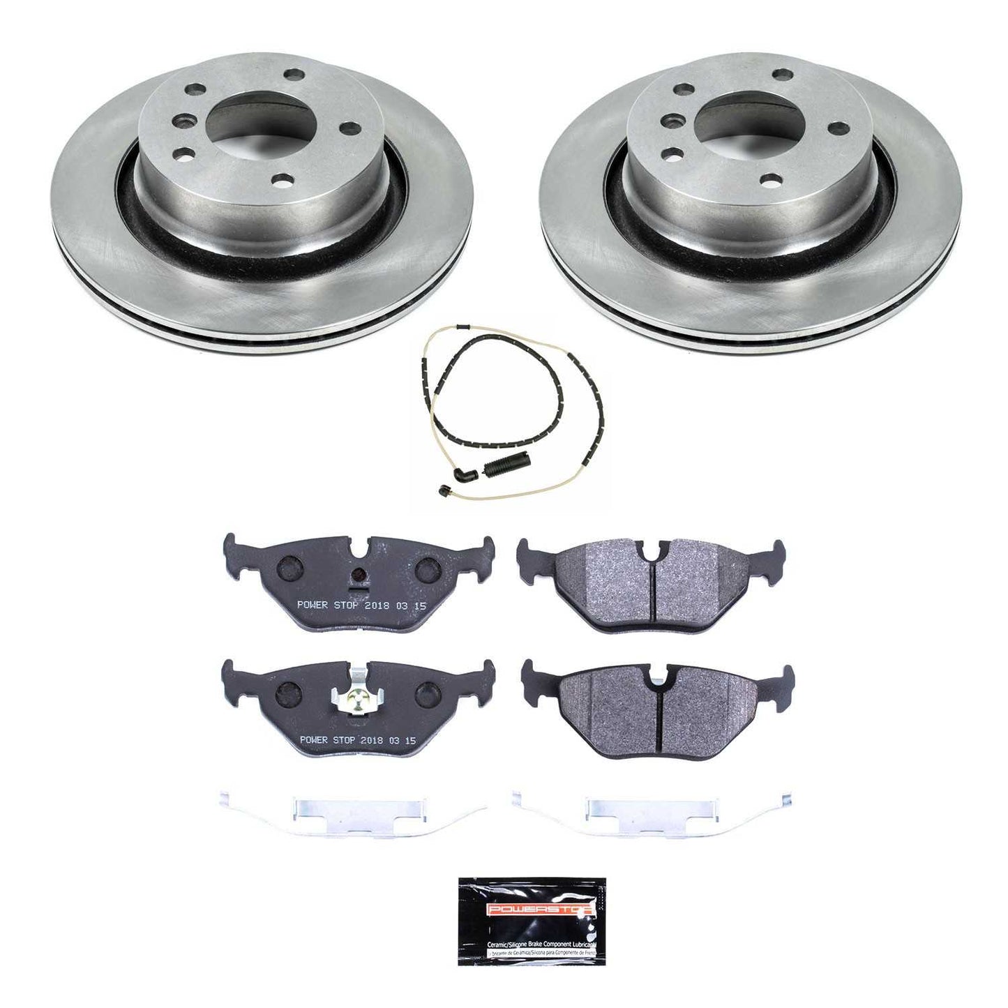 PowerStop Power Stop 03-08 BMW Z4 Rear Track Day Brake Kit TDBK962