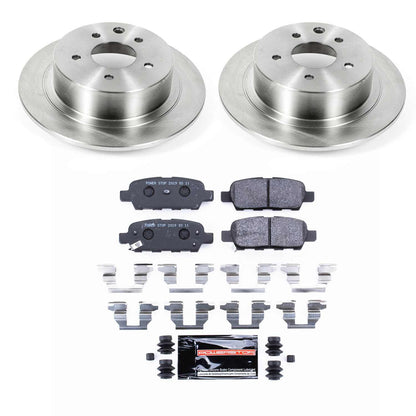 PowerStop Power Stop 02-06 Nissan Altima Rear Track Day SPEC Brake Kit TDSK098