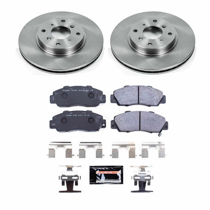 PowerStop Power Stop 93-96 Honda Prelude Front Track Day SPEC Brake Kit TDSK1037