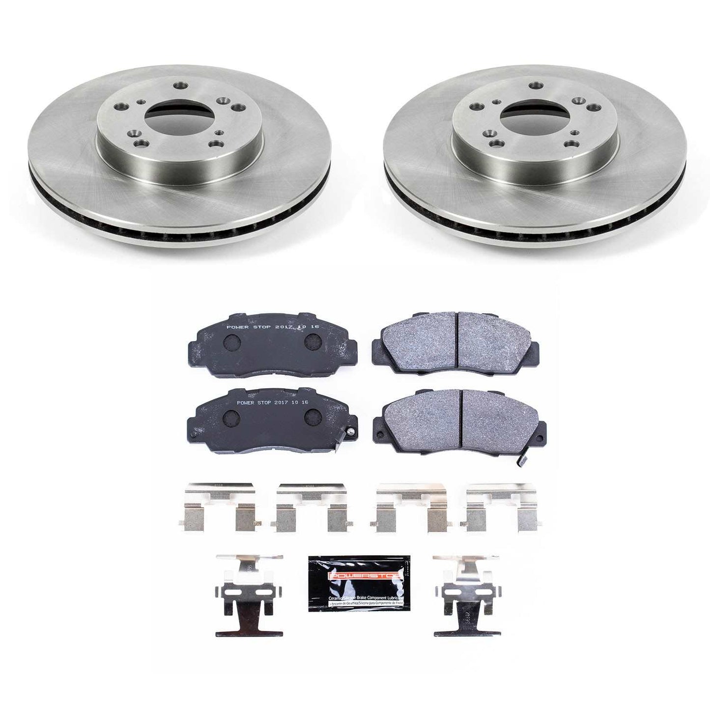 PowerStop Power Stop 98-02 Honda Accord Front Track Day SPEC Brake Kit TDSK1041