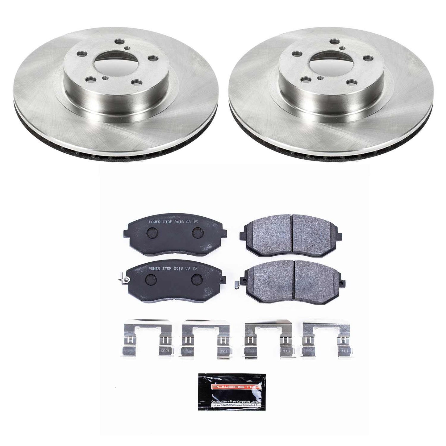 PowerStop Power Stop 05-06 Saab 9-2X Front Track Day SPEC Brake Kit TDSK1124