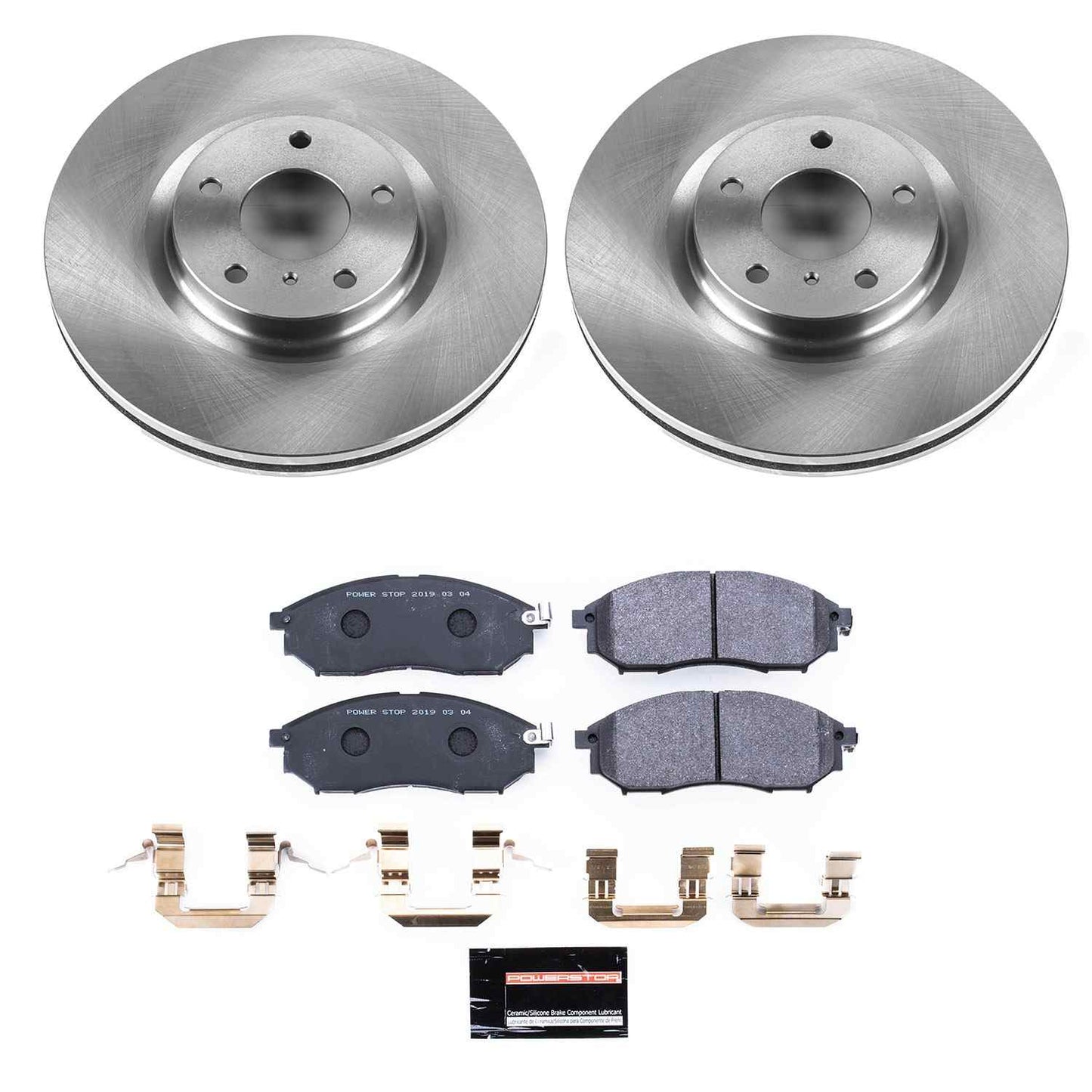 PowerStop Power Stop 08-12 Infiniti EX35 Front Track Day SPEC Brake Kit TDSK112