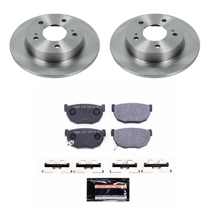 PowerStop Power Stop 94-98 Nissan 240SX Rear Track Day SPEC Brake Kit TDSK1174