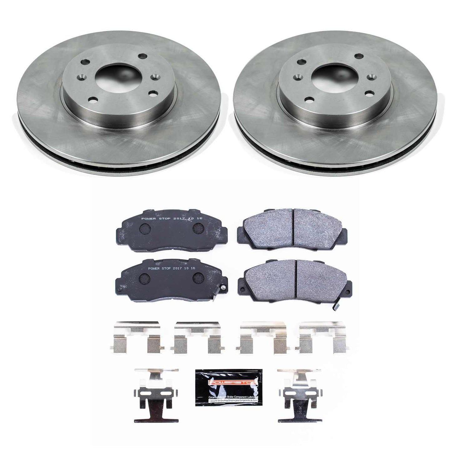 PowerStop Power Stop 98-99 Acura CL Front Track Day SPEC Brake Kit TDSK1237