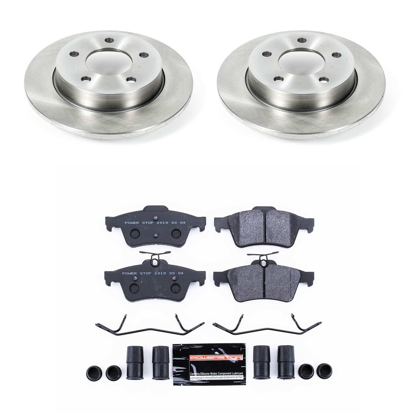 PowerStop Power Stop 06-13 Mazda 3 Rear Track Day SPEC Brake Kit TDSK123