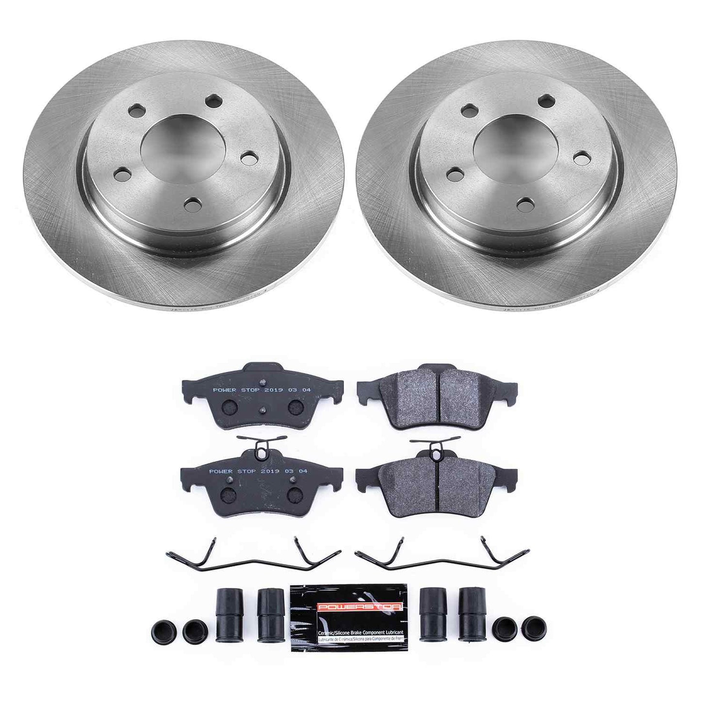 PowerStop Power Stop 04-13 Mazda 3 Rear Track Day SPEC Brake Kit TDSK129