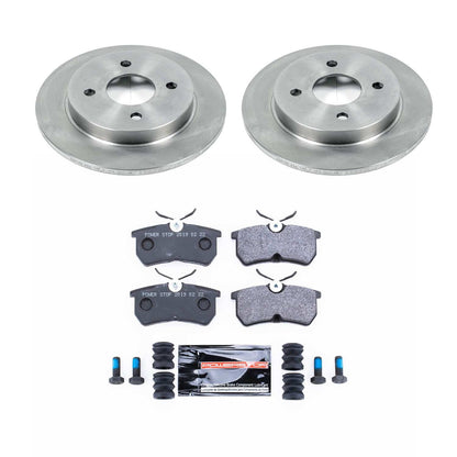 PowerStop Power Stop 14-19 Ford Fiesta Rear Track Day SPEC Brake Kit TDSK1363
