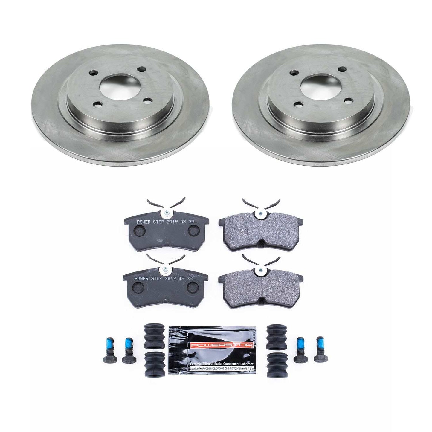 PowerStop Power Stop 02-04 Ford Focus Rear Track Day SPEC Brake Kit TDSK1376