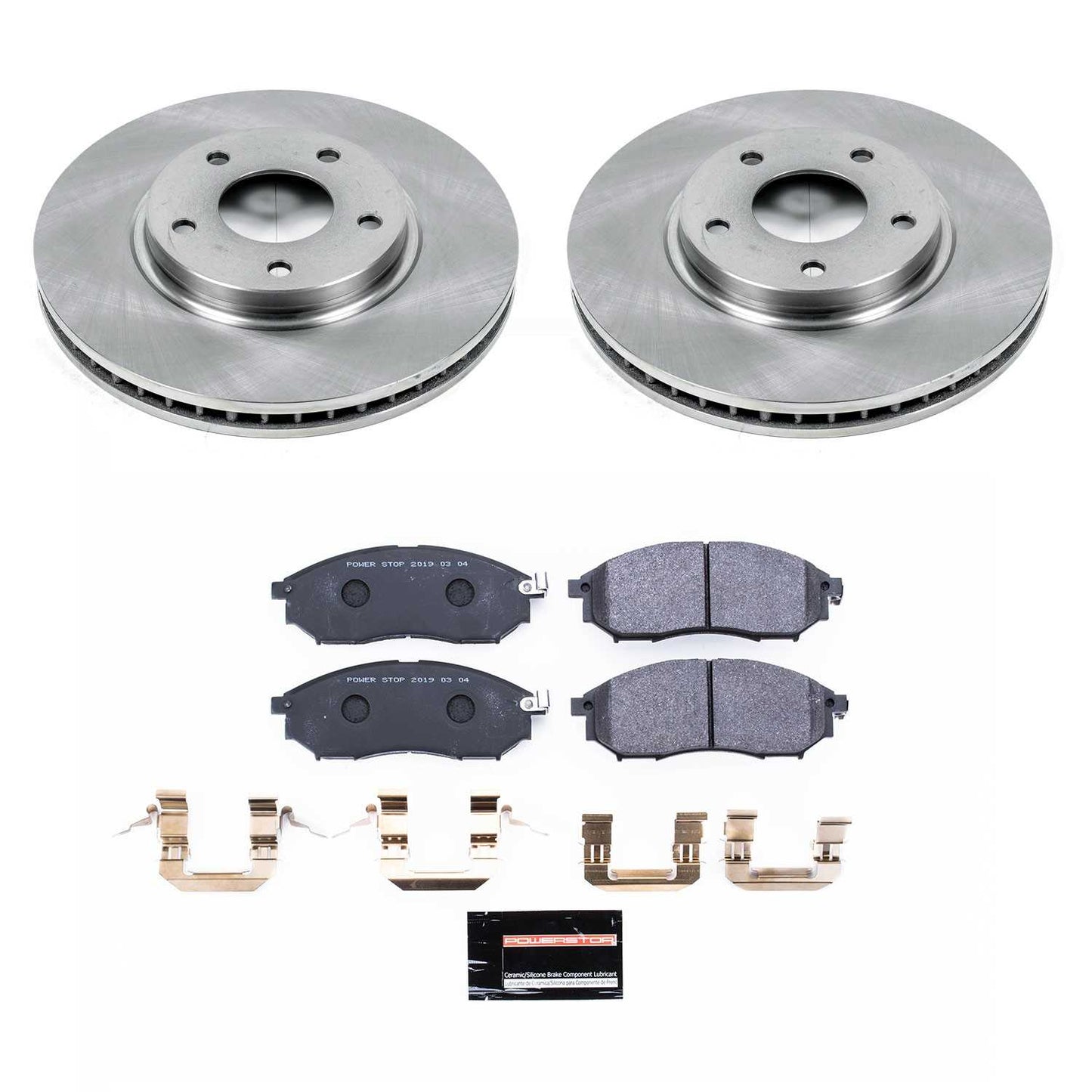 PowerStop Power Stop 03-04 Infiniti M45 Front Track Day SPEC Brake Kit TDSK152