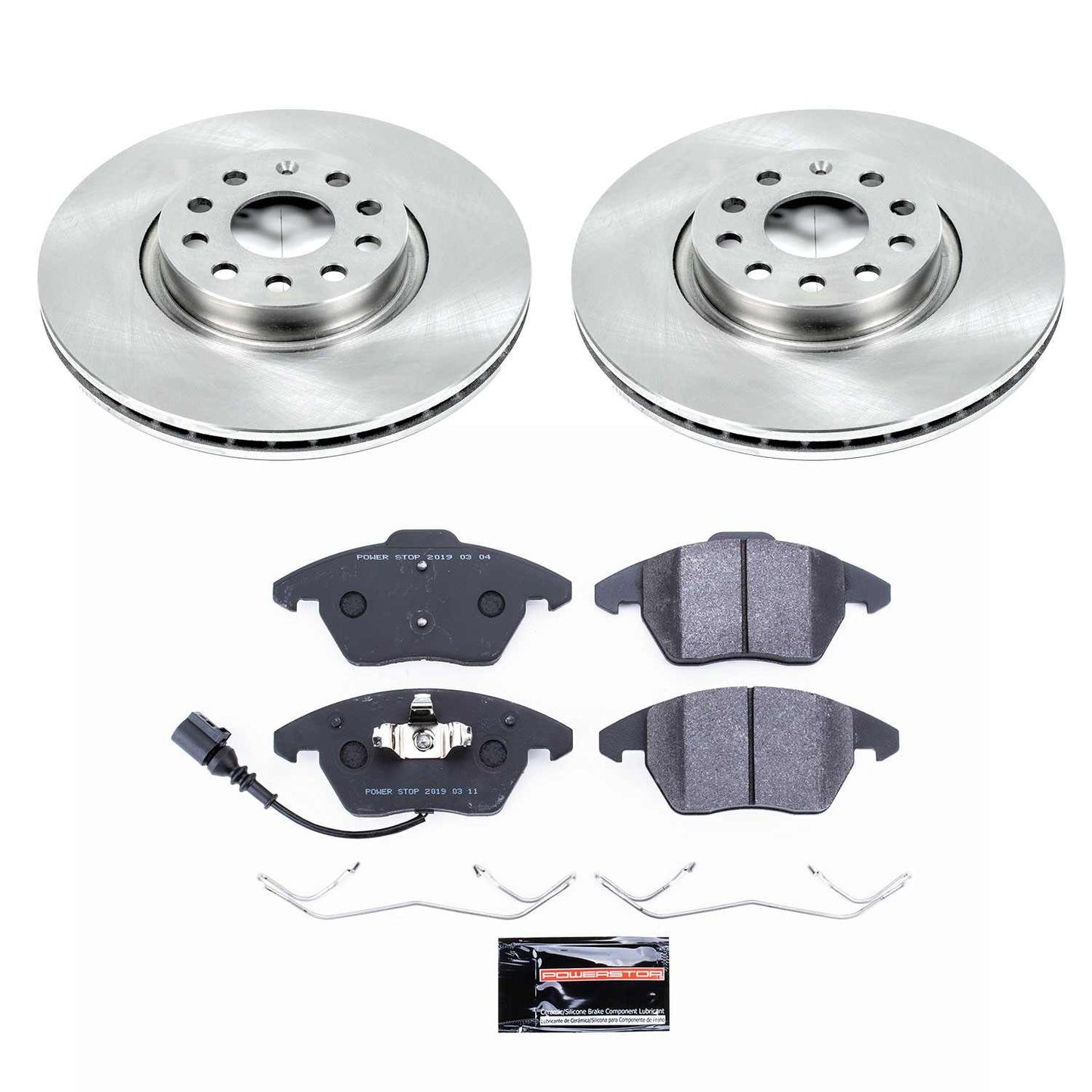 PowerStop Power Stop 06-13 Audi A3 Front Track Day SPEC Brake Kit TDSK2259