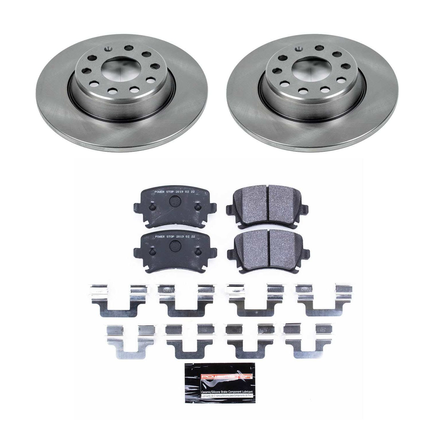 PowerStop Power Stop 06-09 Audi A3 Rear Track Day SPEC Brake Kit TDSK2261
