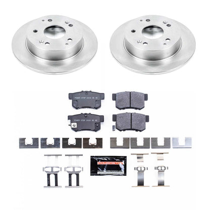 PowerStop Power Stop 97-01 Acura Integra Rear Track Day SPEC Brake Kit TDSK2270