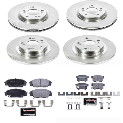 PowerStop Power Stop 00-09 Honda S2000 Front & Rear Track Day SPEC Brake Kit TDSK2277