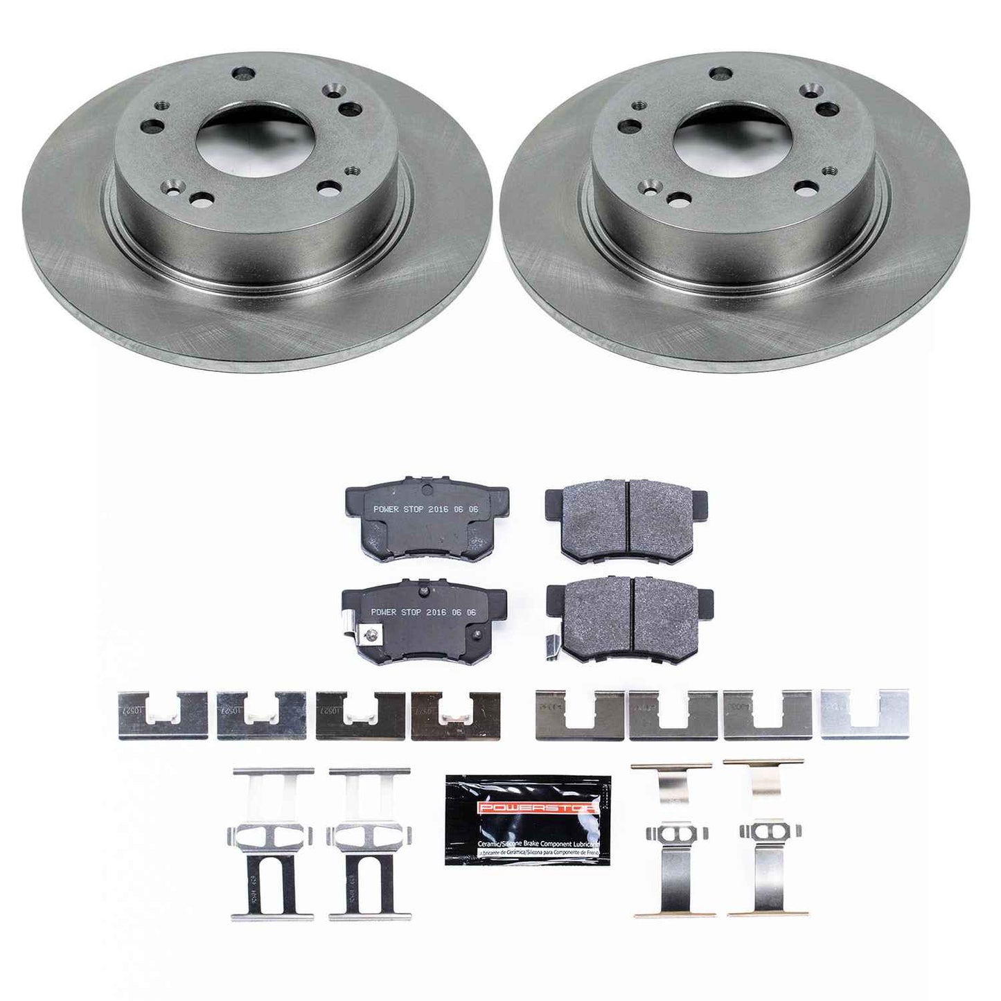 PowerStop Power Stop 04-08 Acura TSX Rear Track Day SPEC Brake Kit TDSK2391