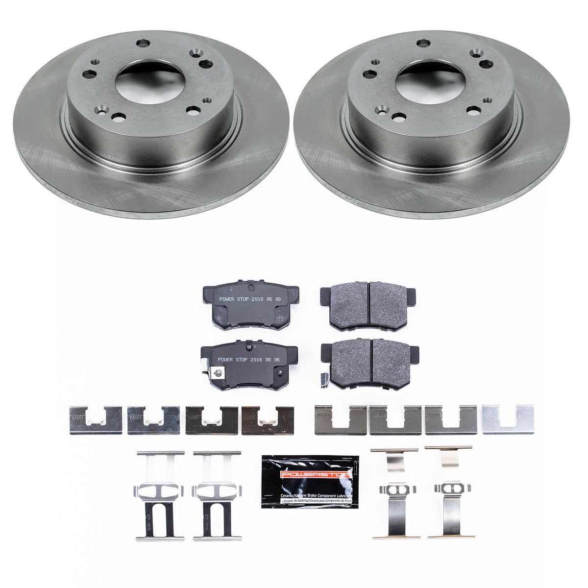 PowerStop Power Stop 04-08 Acura TSX Rear Track Day SPEC Brake Kit TDSK2391