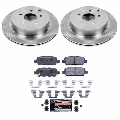 PowerStop Power Stop 03-12 Infiniti FX35 Rear Track Day SPEC Brake Kit TDSK2427