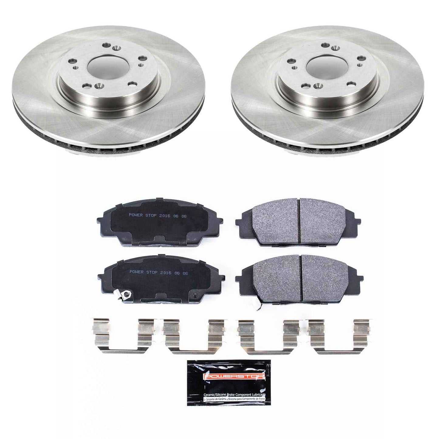 PowerStop Power Stop 02-06 Acura RSX Front Track Day SPEC Brake Kit TDSK2439