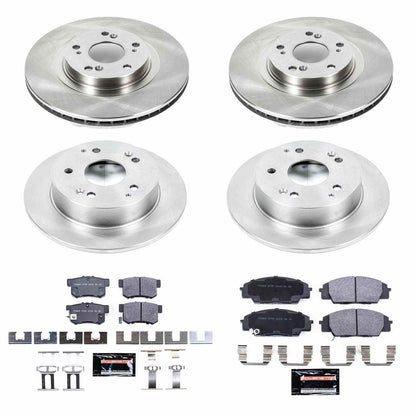 PowerStop Power Stop 02-06 Acura RSX Front & Rear Track Day SPEC Brake Kit TDSK2441