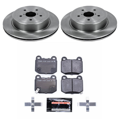 PowerStop Power Stop 05-07 Subaru Impreza Rear Track Day SPEC Brake Kit TDSK2913