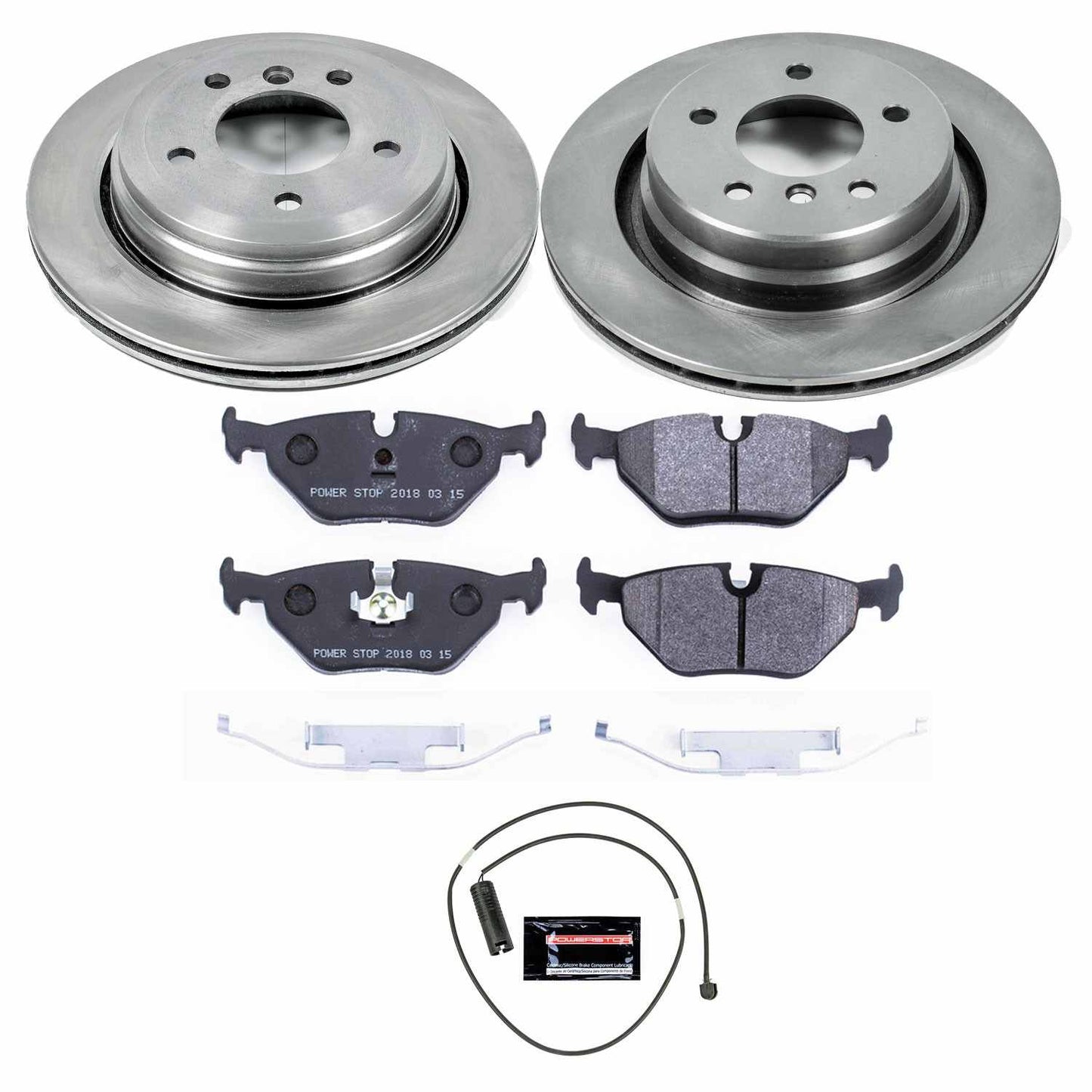 PowerStop Power Stop 98-02 BMW Z3 Rear Track Day SPEC Brake Kit TDSK3030